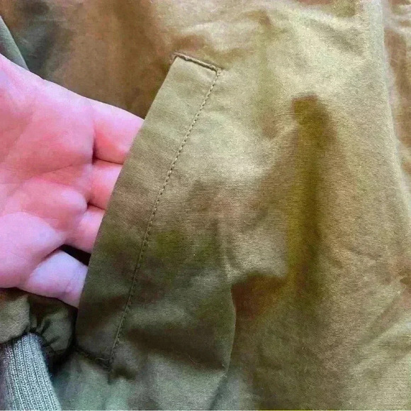 J Crew Mercantile Olive Green Cotton Jacket Size XS - Picture 3 of 7